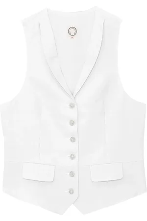 Inès de la Fressange Kurtki, Kobieta, Biały, L, Robinson Waiscoat