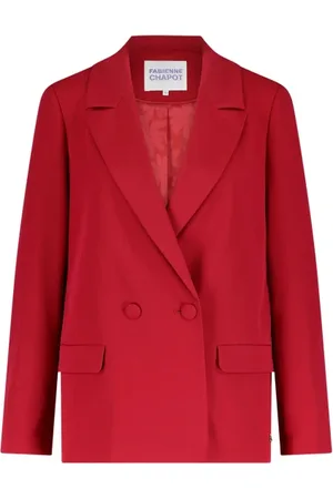 Fabienne Chapot Kurtki, Kobieta, Czerwony, XL, Boaz Blazer