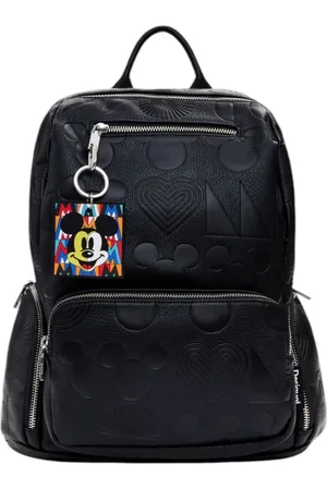 Desigual Torebki, Kobieta, Czarny, ONE SIZE, Stylowe plecaki damskie na wiosnę/lato