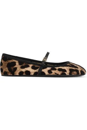 Dolce & Gabbana Buty, Kobieta, brązowy, 40 EU, Brązowe Baletki Eleganckie Buty