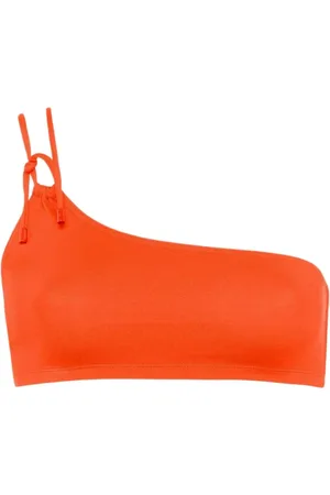 ERES Stroje kąpielowe, Kobieta, Pomarańczowy, L, Asymetryczny Bikini Top Soleil
