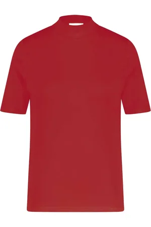 Fabienne Chapot Koszulki, Kobieta, Czerwony, L, Jada Short Sleeve Top