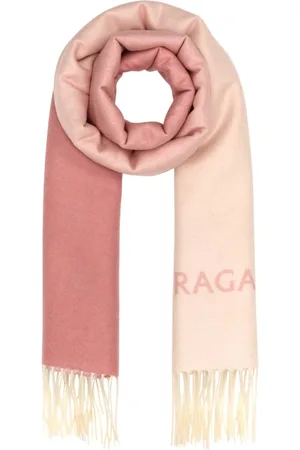 Salvatore Ferragamo Akcesoria, Kobieta, Różowy, ONE SIZE, Kaszmir, Miękki różowy szal z kaszmiru