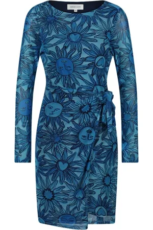 Fabienne Chapot Sukienki, Kobieta, Niebieski, L, Lilo Short Dress