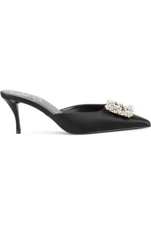 Roger Vivier Buty, Kobieta, Czarny, 39 EU, Czarne Pompki Elegancja Styl