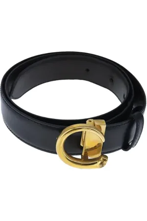Cartier Pre-owned, Kobieta, Czarny, ONE SIZE, Skóra, Pre-owned Leather belts