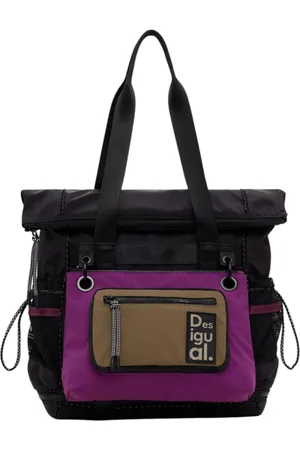 Desigual Torebki, Kobieta, Czarny, ONE SIZE, Kolekcja Wiosna/Lato Plecaki Damskie