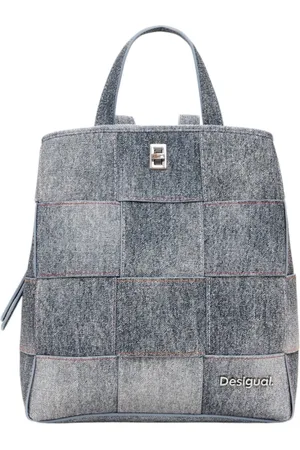 Desigual Torebki, Kobieta, Niebieski, ONE SIZE, Kolekcja Wiosna/Lato Plecaki Damskie