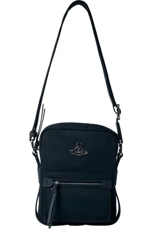 Vivienne Westwood Torebki, Mężczyzna, Czarny, ONE SIZE, Torba na Ramię z Logo