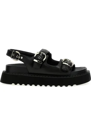 Pinko Buty, Kobieta, Czarny, 41 EU, Skóra, Kate Sandal 03