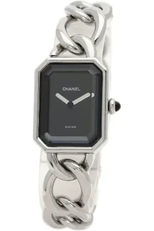 CHANEL Pre-owned, Kobieta, Czarny, ONE SIZE, Pre-owned Glass watches