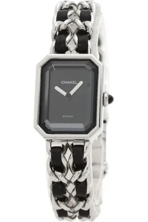 CHANEL Pre-owned, Kobieta, Czarny, ONE SIZE, Pre-owned Stainless Steel watches