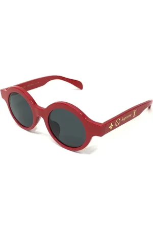 LOUIS VUITTON Pre-owned, Kobieta, Czerwony, ONE SIZE, Pre-owned Plastic sunglasses