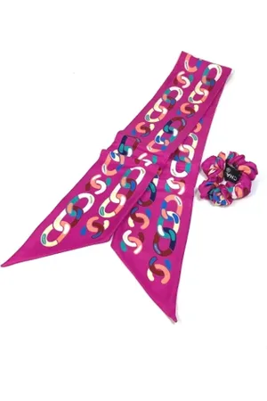 CHANEL Pre-owned, Kobieta, Wielobarwność, ONE SIZE, Pre-owned Silk scarves