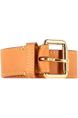 LOUIS VUITTON Pre-owned, Kobieta, Beżowy, ONE SIZE, Skóra, Pre-owned Leather belts