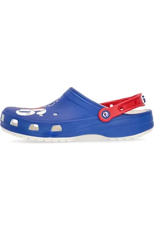 Crocs Buty, Mężczyzna, Niebieski, 43 EU, Philadelphia 76ers NBA Klasyczny Chodak Biały