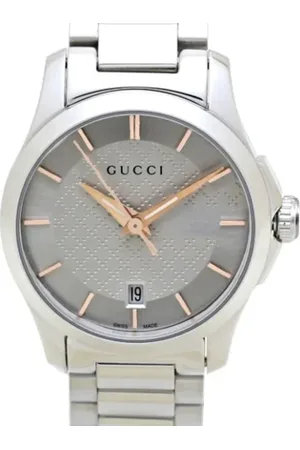 Gucci Pre-owned, Kobieta, Szary, ONE SIZE, Pre-owned Stainless Steel watches