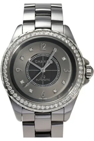 CHANEL Pre-owned, Kobieta, Szary, ONE SIZE, Pre-owned Glass watches