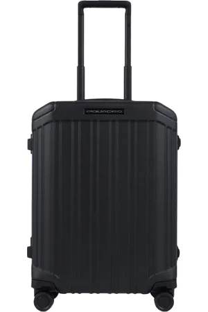 Piquadro Walizki, Mężczyzna, Czarny, ONE SIZE, Ultra Slim Cabin Trolley Walizka