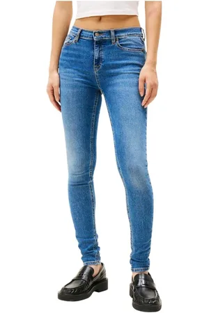 Tommy Hilfiger Jeansy, Kobieta, Niebieski, W24 L30, Bawełna, Nora Skinny Jeansy