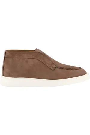 Atelier Verdi Buty, Mężczyzna, brązowy, 41 EU, Nubuck Mid Loafer
