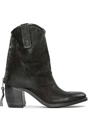 Airstep / A.S.98 Buty, Kobieta, Czarny, 40 EU, Czarny skórzany but damski - Model Rithm