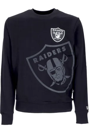 New Era Bluzy, Mężczyzna, Czarny, XS, Las Vegas Raiders Crewneck Sweatshirt
