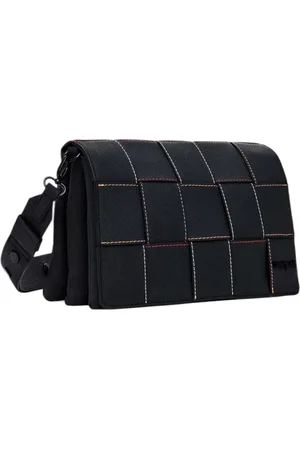 Desigual Torebki, Kobieta, Czarny, ONE SIZE, Kolekcja Wiosna/Lato Damskie Średnie Torby
