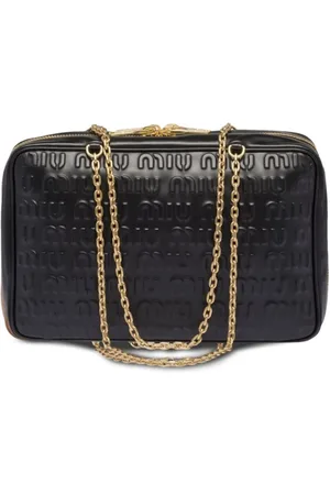 Miu Miu Torebki, Kobieta, Czarny, ONE SIZE, Czarne torby dla stylowego wyglądu