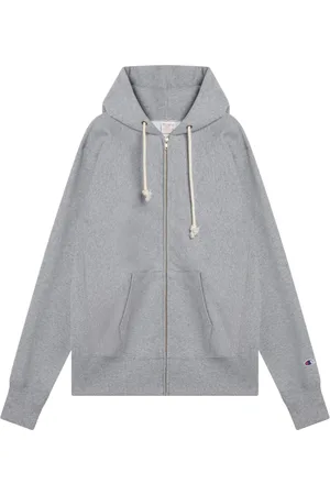 Champion Bluzy, Mężczyzna, Szary, S, Sweter z zamkiem Cardigan