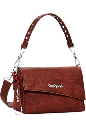 Desigual Torebki, Kobieta, brązowy, ONE SIZE, Małe Torby Damskie Kolekcja Wiosna/Lato