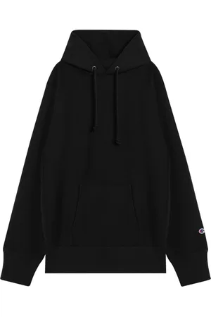Champion Bluzy, Mężczyzna, Czarny, M, Bluza z kapturem