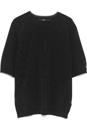 SEVENTY BY SERGIO TEGON Koszulki, Kobieta, Niebieski, S, Niebieskie T-shirty i Pola