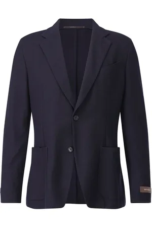 Windsor Kurtki, Mężczyzna, Niebieski, 3XL, Klasyczna Podróżna Marynarka Wełniana