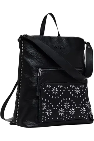 Desigual Torebki, Kobieta, Czarny, ONE SIZE, Kolekcja Wiosna/Lato Plecaki Damskie