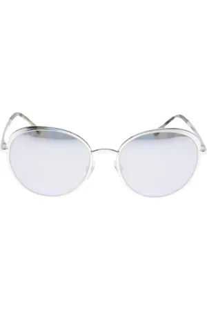 CHANEL Pre-owned, Mężczyzna, Szary, ONE SIZE, Pre-owned Metal sunglasses
