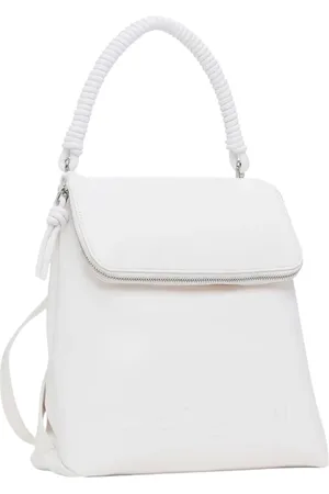 Desigual Torebki, Kobieta, Biały, ONE SIZE, Kolekcja Wiosna/Lato Plecaki Damskie