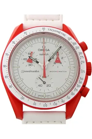 Omega Pre-owned, unisex, Biały, ONE SIZE, Pre-owned Plastic watches