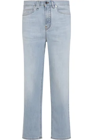 BRIONI Jeansy, Mężczyzna, Niebieski, W31, Niebieskie Spodnie Elegancki Styl