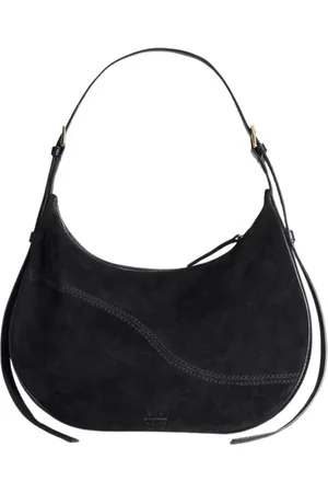ATP Atelier Torebki, Kobieta, Czarny, ONE SIZE, Liveri Suede/Vacchetta
