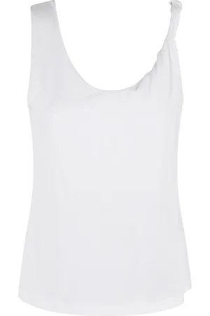 FEDERICA TOSI Koszulki, Kobieta, Biały, M, Stylowy Jersey Top