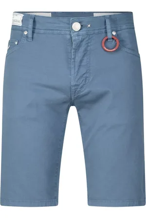 sartoria tramarossa Szorty, Mężczyzna, Niebieski, W32, Klasyczne Slim-Fit Szorty