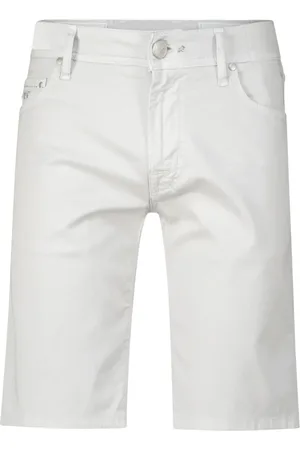 sartoria tramarossa Szorty, Mężczyzna, Biały, W35, Klasyczne Slim-Fit Szorty