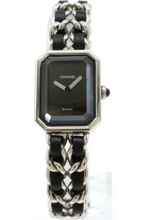 CHANEL Pre-owned, Kobieta, Czarny, ONE SIZE, Pre-owned Metal watches