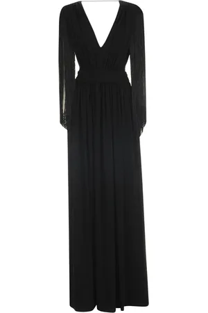 Alberta Ferretti Sukienki, Kobieta, Czarny, S, Czarna Elegancka Sukienka dla Kobiet