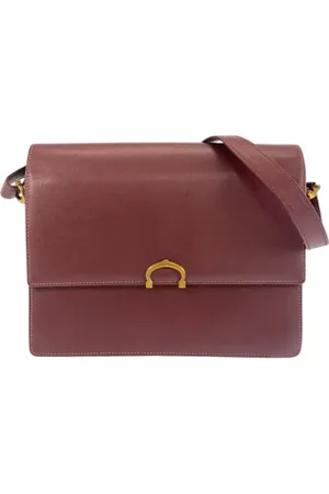Cartier Pre-owned, Kobieta, Czerwony, ONE SIZE, Skóra, Pre-owned Leather crossbody-bags