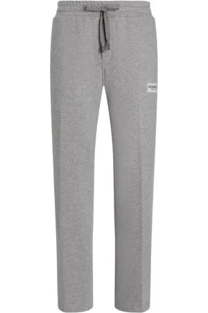 Dolce & Gabbana Spodnie, Mężczyzna, Szary, S, Szare Stylowe Spodnie