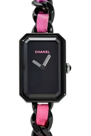 CHANEL Pre-owned, Kobieta, Czarny, ONE SIZE, Pre-owned Stainless Steel watches