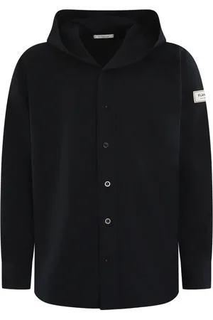 FLÂNEUR Kurtki, Mężczyzna, Niebieski, XL, Bluza z kapturem Atelier