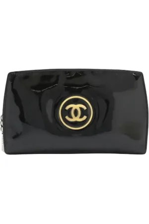 CHANEL Pre-owned, Kobieta, Czarny, ONE SIZE, Skóra, Pre-owned skórzane portfele